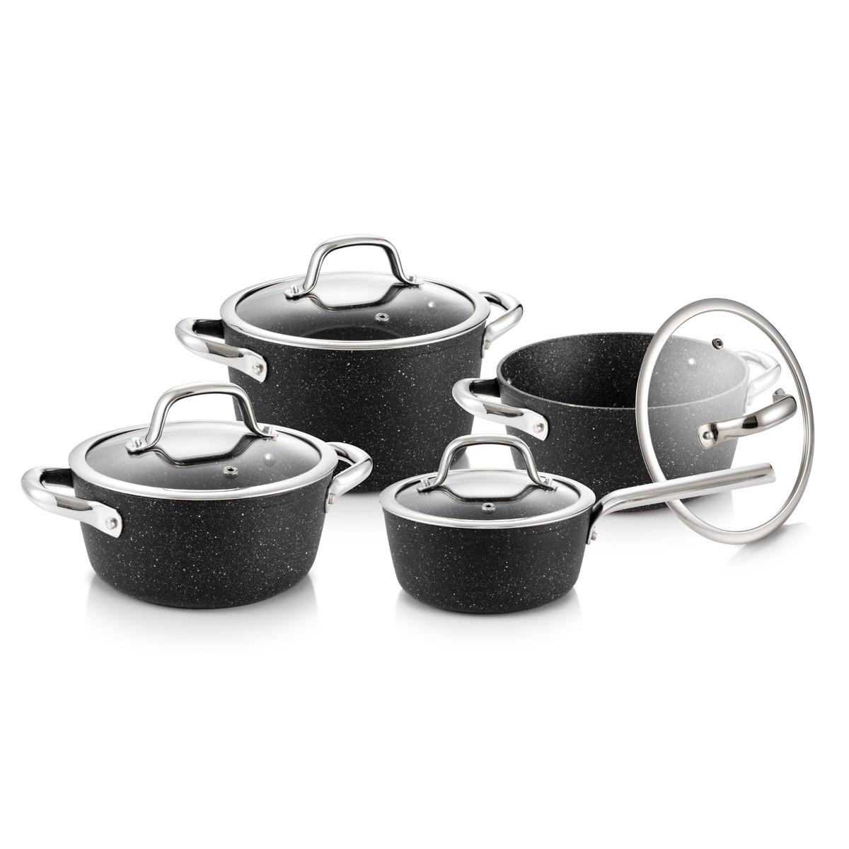Tescoma BATERIA DE COCINA PRESIDENT Stone, 8 pzs