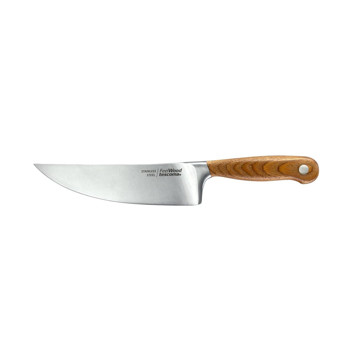 Tescoma CUCHILLO COCINERO 18 CM FEELWOOD