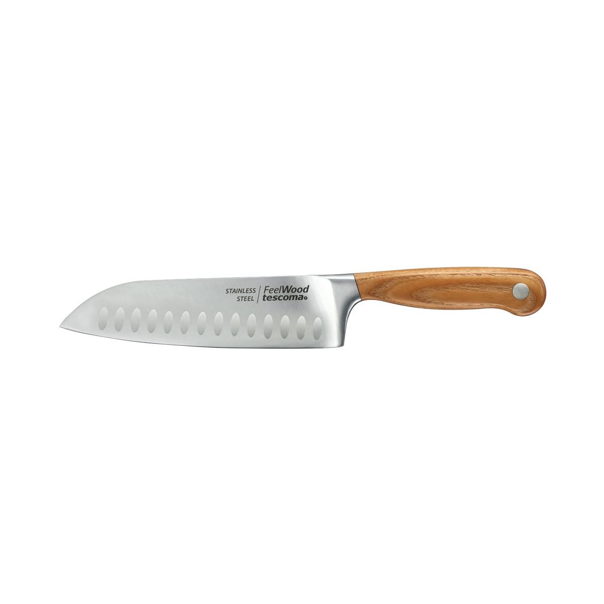 Tescoma CUCHILLO SANTOKU 17 CM FEELWOOD