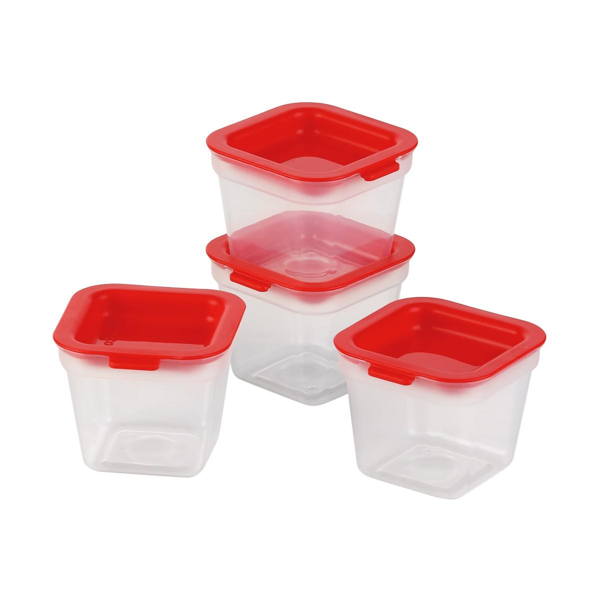 Tescoma MINI CONTENEDORES SALUDABLES/CONGELADOR 120ML,4PZS
