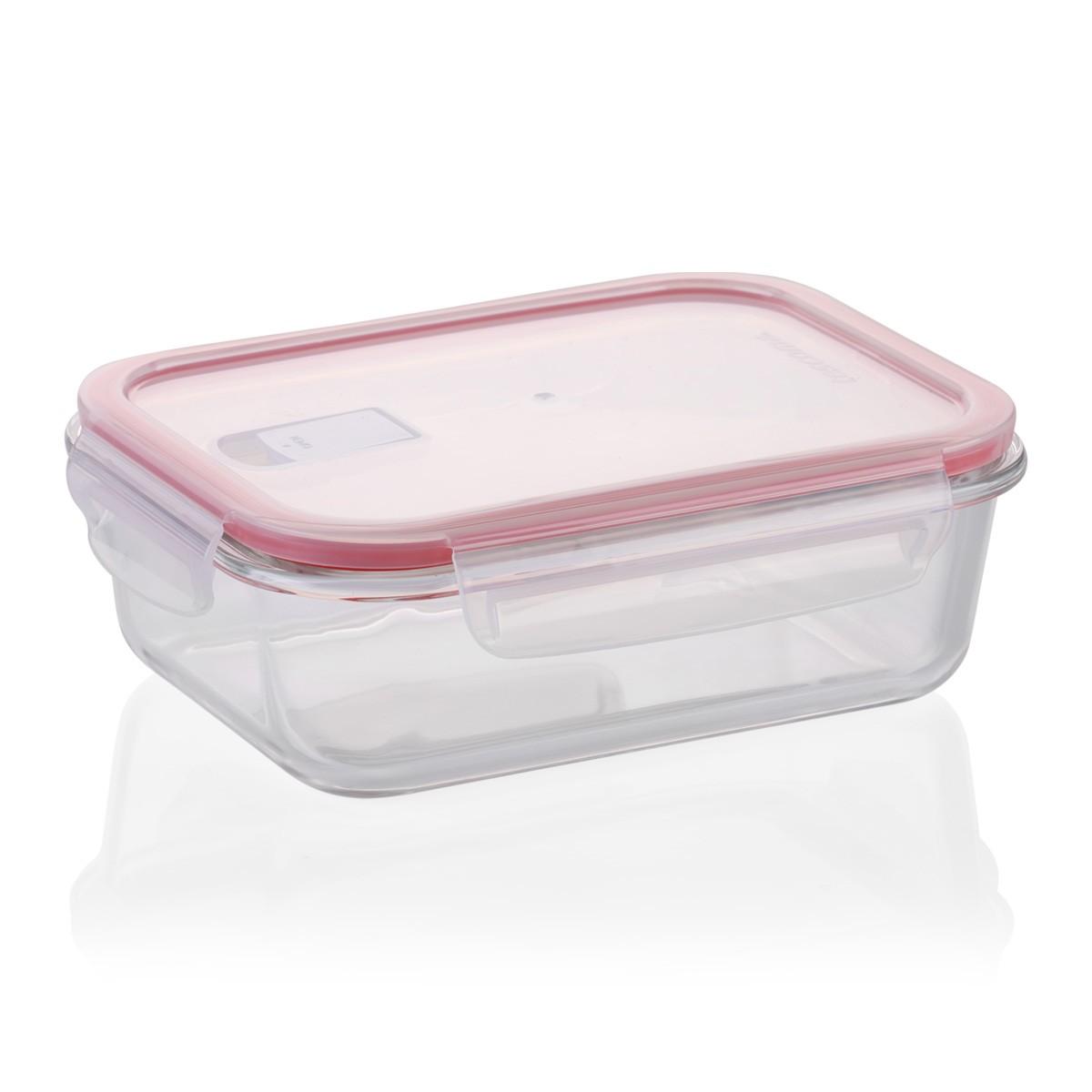 Tescoma CONTENEDOR RECTANGULAR 1,5L FRESHBOX Glass