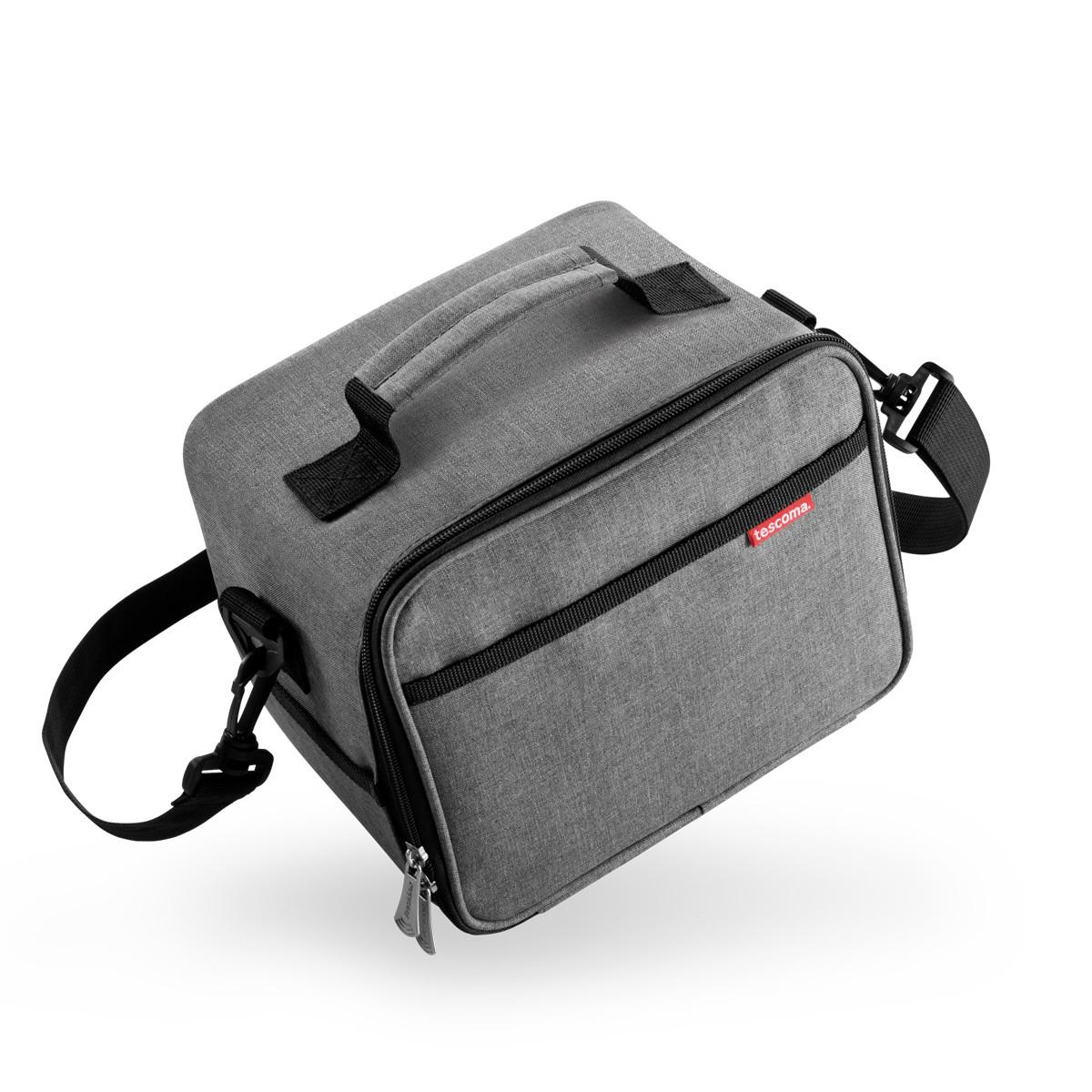 Tescoma BOLSA TERMICA AISLANT FRESHBOX, 3 CONT., ANTRACITA