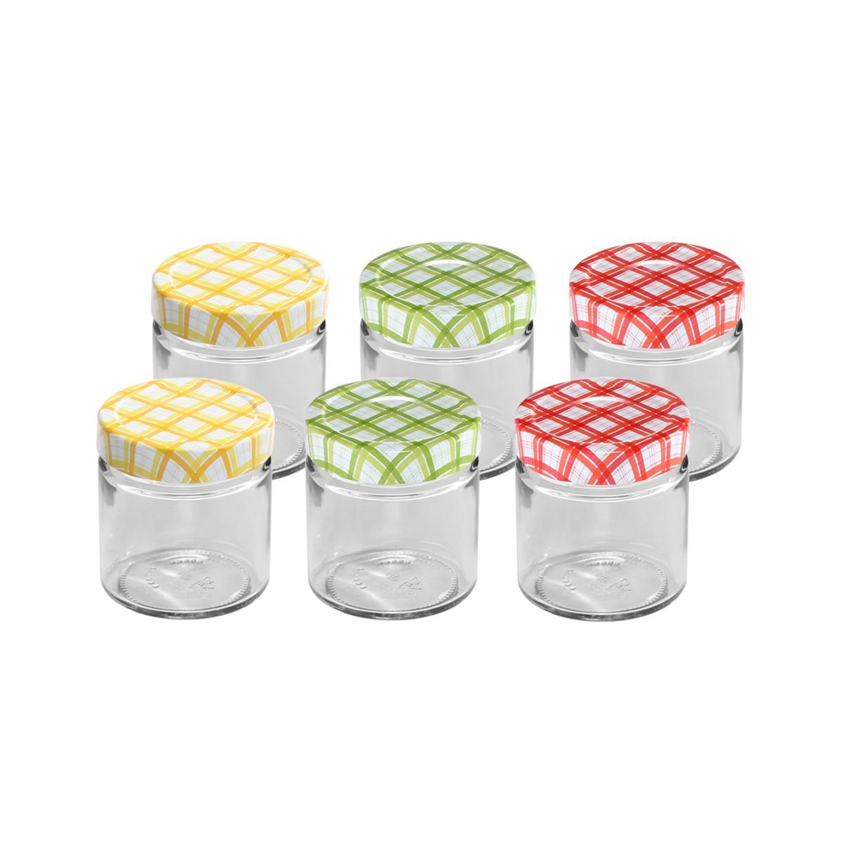 Tescoma TARROS DE CONSERVA 200 ML TESCOMA DELLA CASA,6 PZS