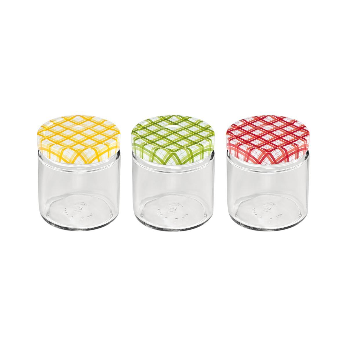 Tescoma TARROS DE CONSERVA 400 ML TESCOMA DELLA CASA,3 PZS
