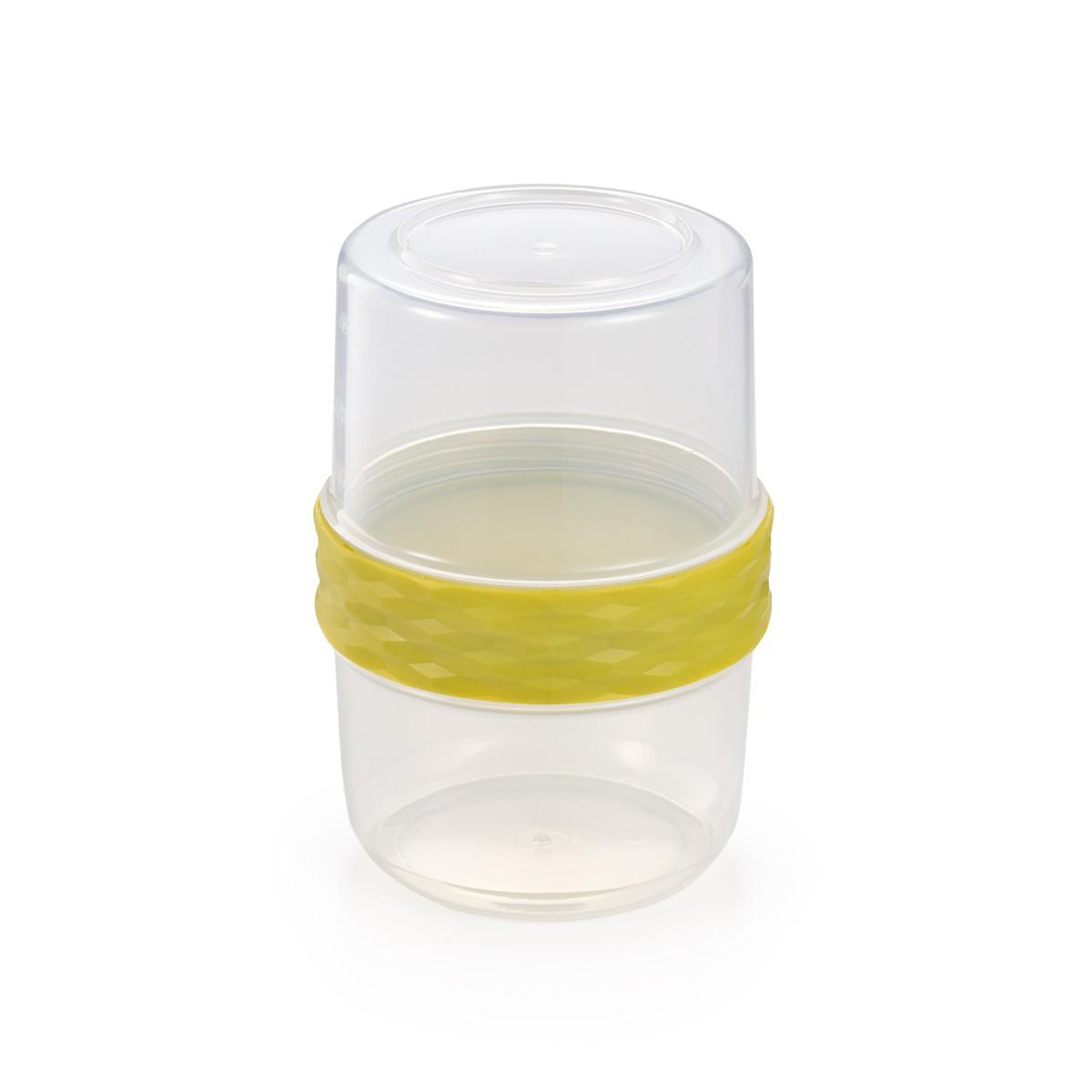 Tescoma CONTENEDOR PARA ALIMENTOS DOBLE 4FOOD, 350/350 ML