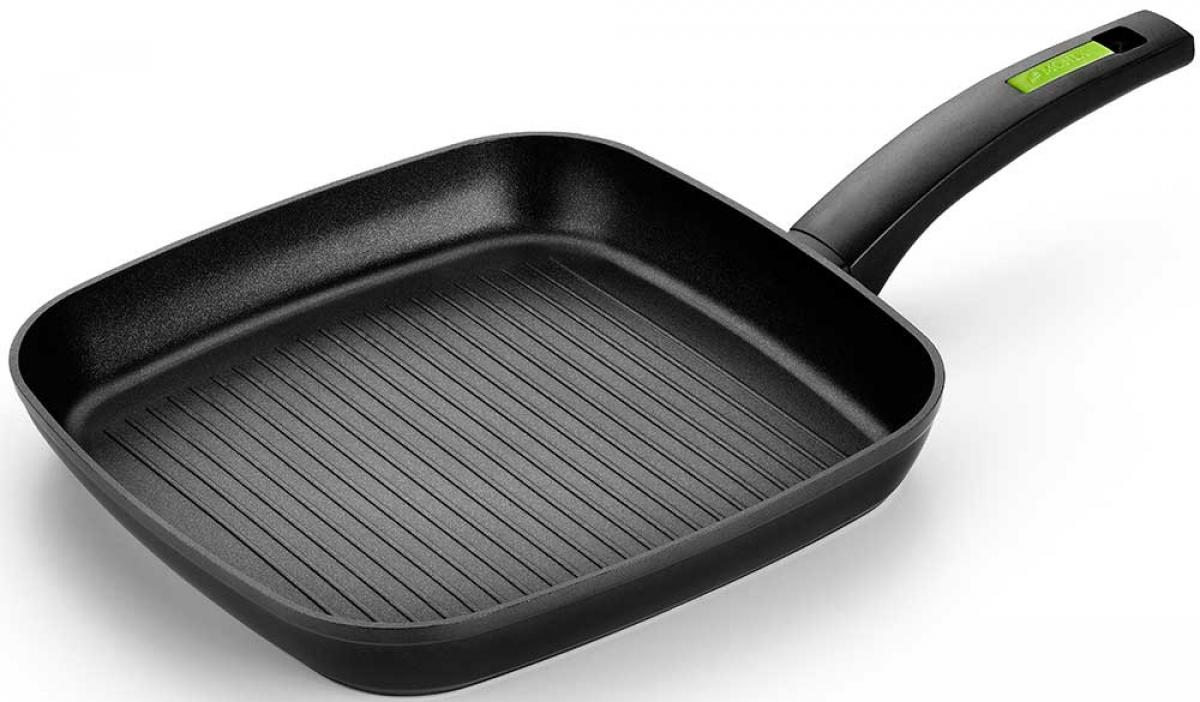 SARTEN GRILL MONIX GREEN 28X28 RAYADA ALUM.FORJADO