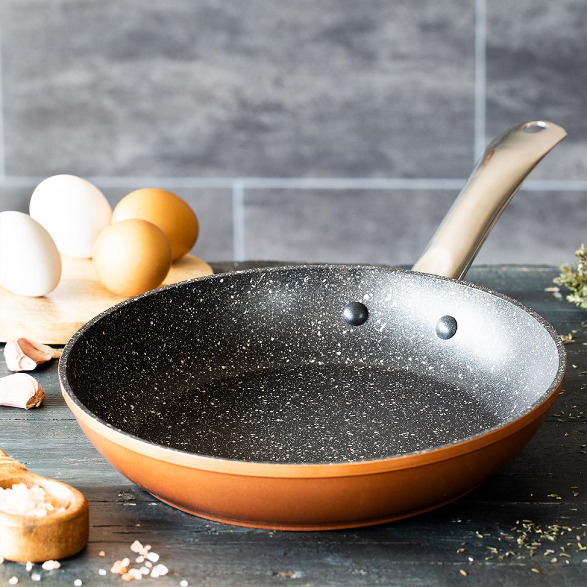 SARTEN MONIX COPPER 20CM INDUCCION ALUM.FORJADO