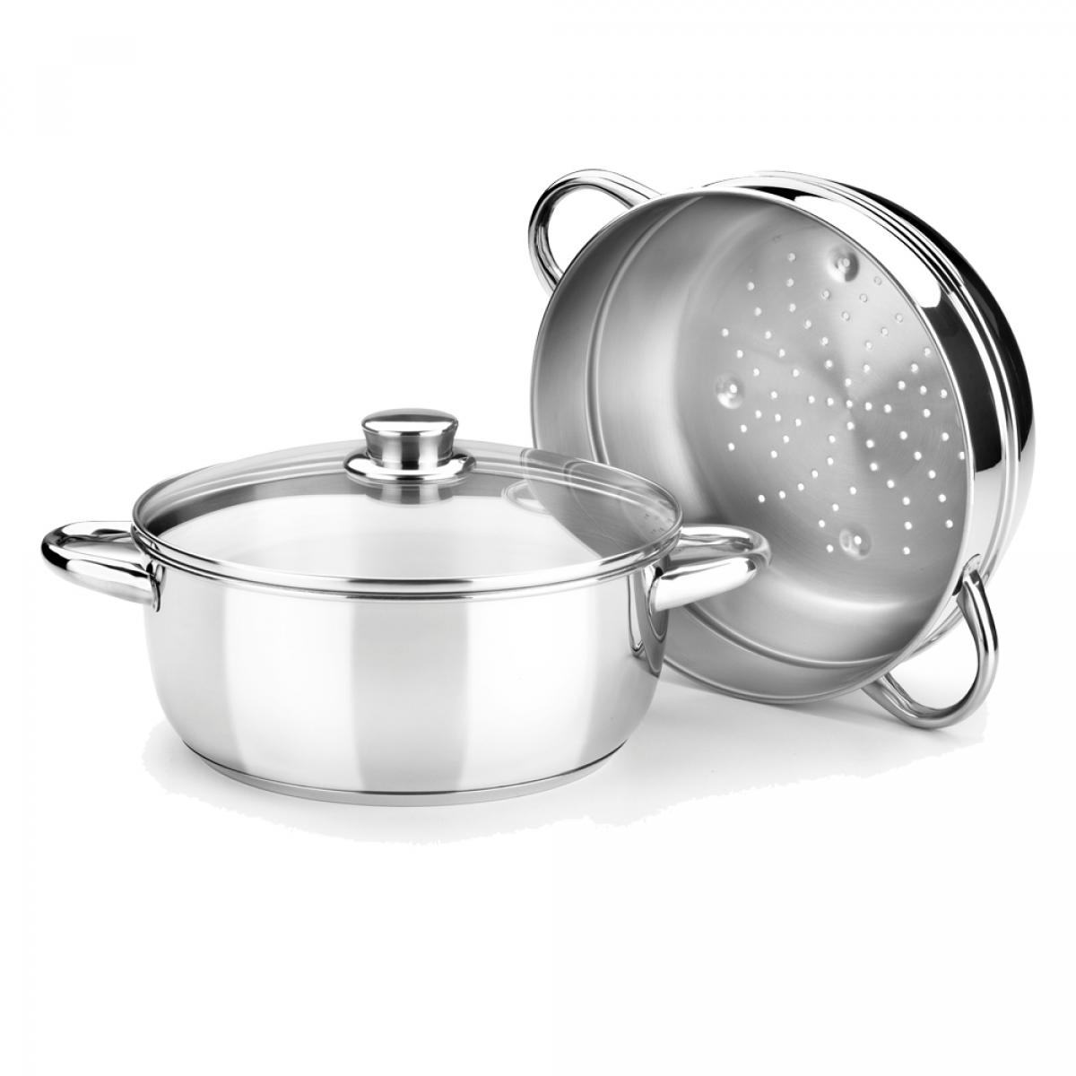 OLLA VAPOR MONIX OPTIMA 20CM C-TAP.CRIS.INOX453901