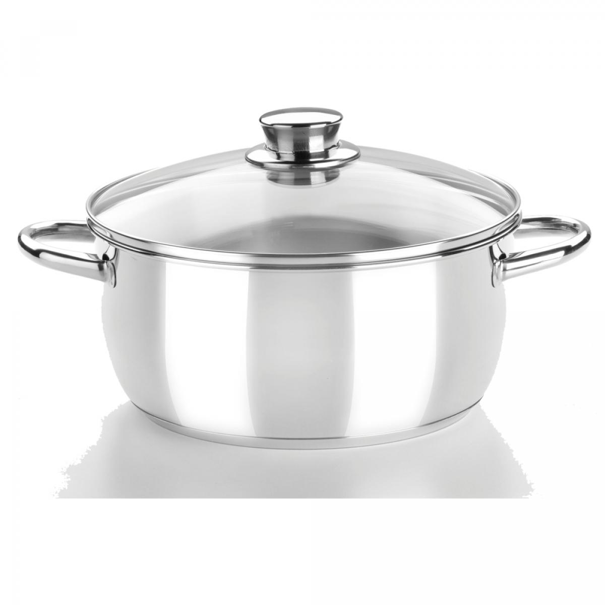 CACEROLA MONIX OPTIMA 16CM 1,5L INOX C-TAP.CRISTAL