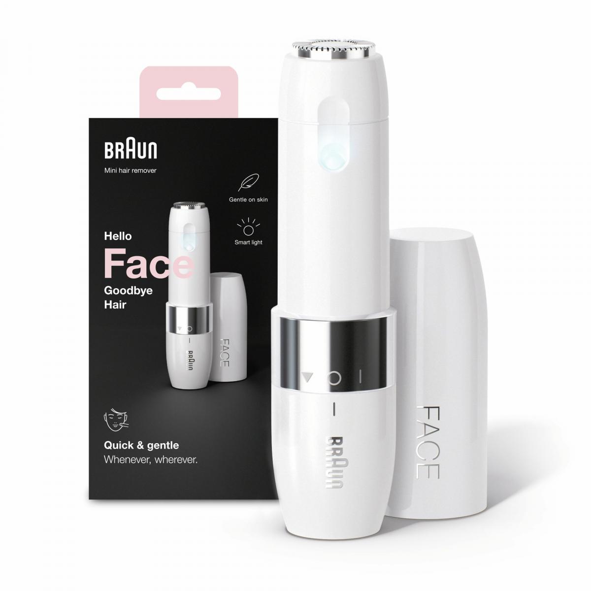 DEPILADORA FACIAL BRAUN FS1000 C-LUZ