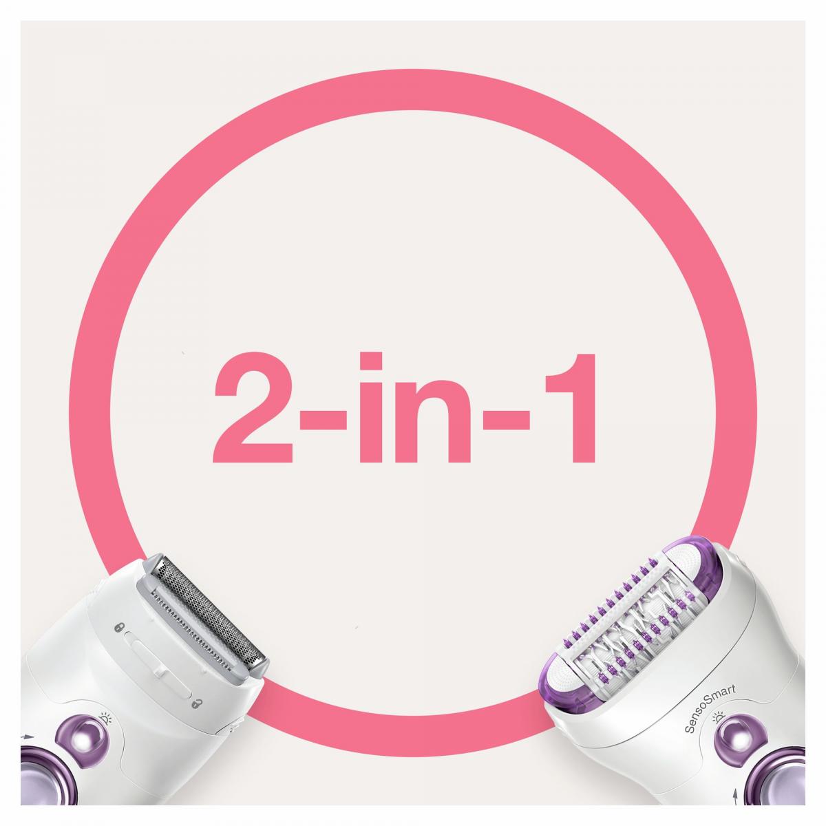 SILK-EPIL BRAUN 9710 SENSOSMART CABEZAL CORTE+GUANTE FRIO