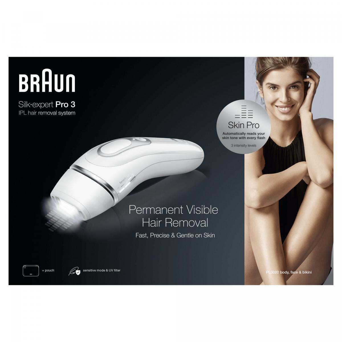 DEPILADORA IPL BRAUN PL3020 300.000 DISPAROS