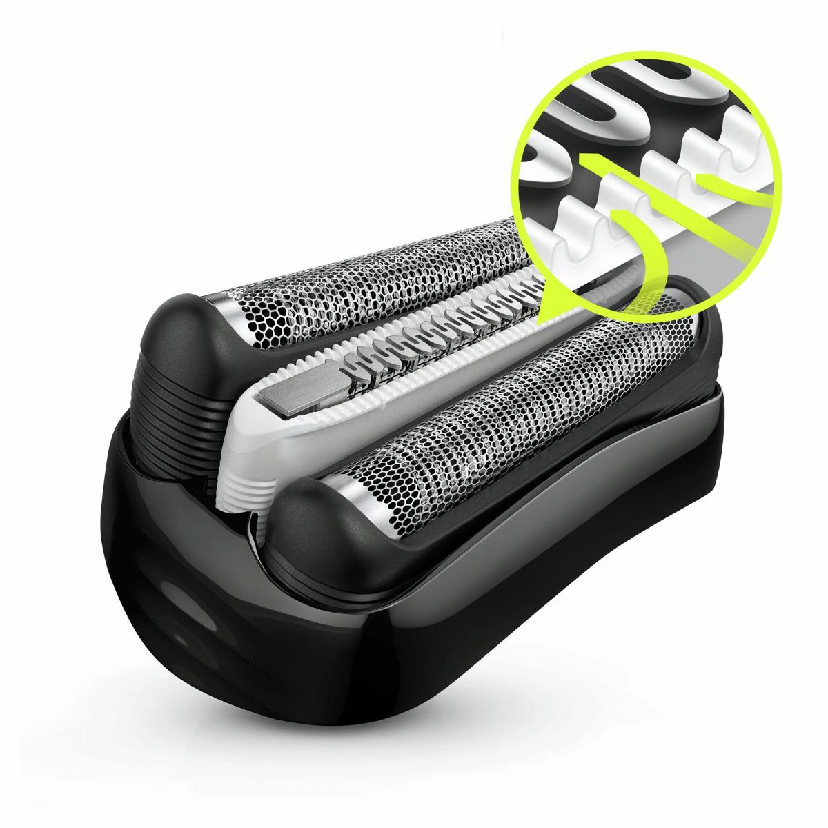AFEITADORA BRAUN 3020 BLACK W&D C-CORTAPATILLA CON-SIN CABLE