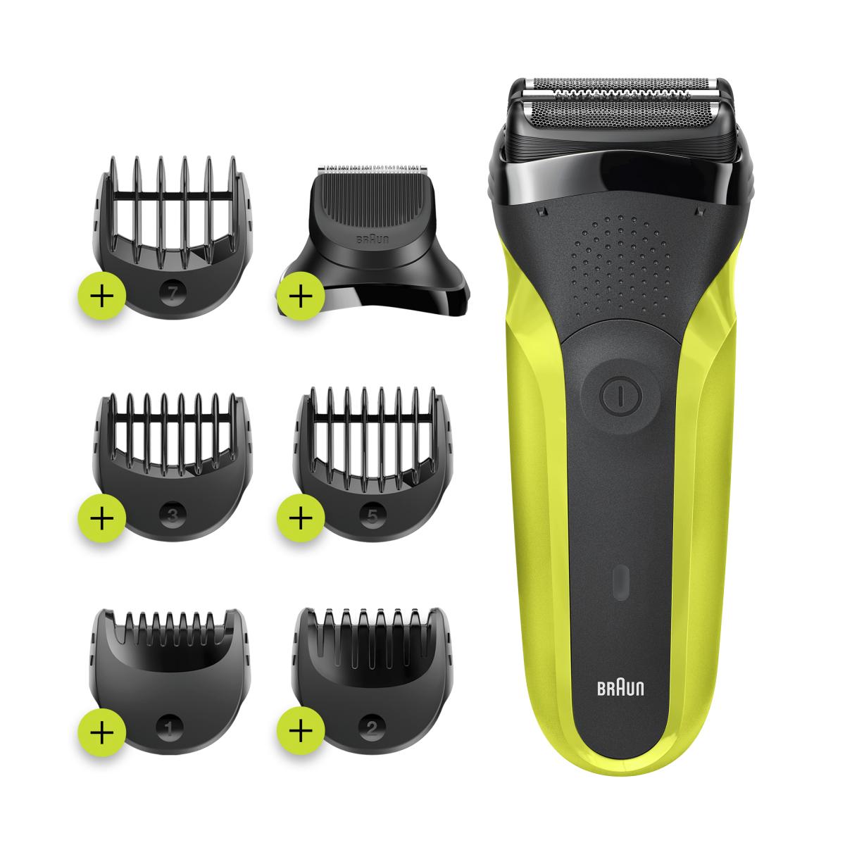 AFEITADORA BRAUN 300BT SERIE 3 CABEZ.BARB+CORTAPAT SIN CABLE