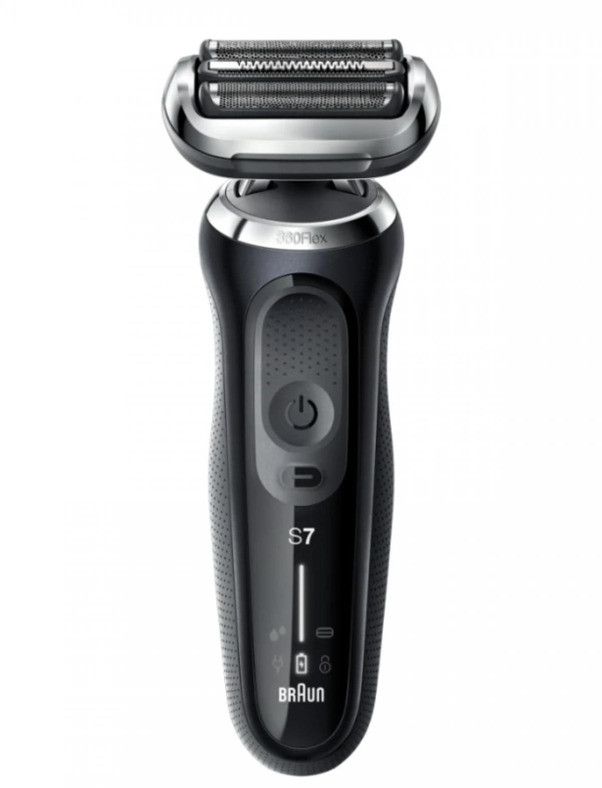 AFEITADORA BRAUN 71-N1200s SEC-MOJ., RECORTADOR, ESTUCHE Y FUNDA