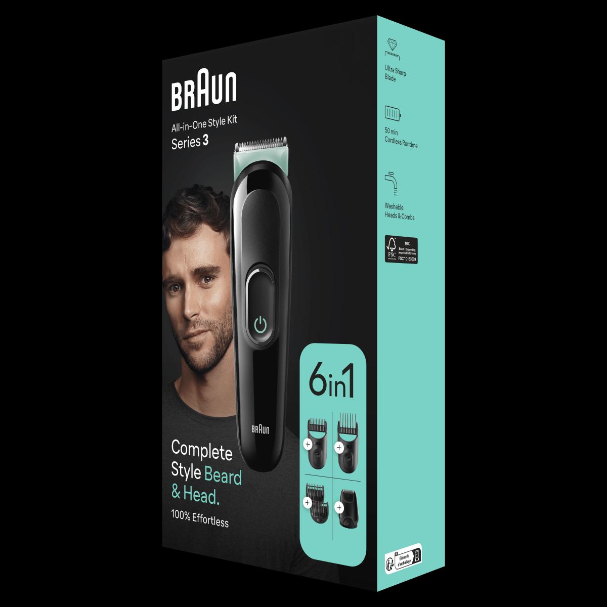 BARBERO-CORTAPELO BRAUN MGK3411 6EN1