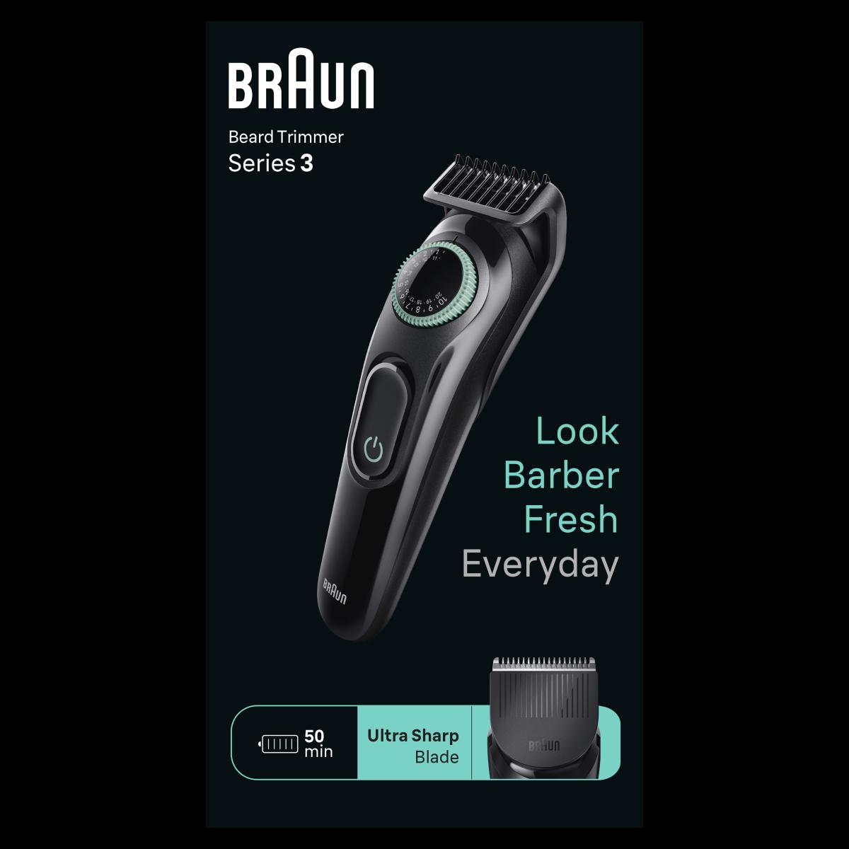 BARBERO BRAUN BT3411 2 ACCESORIOS