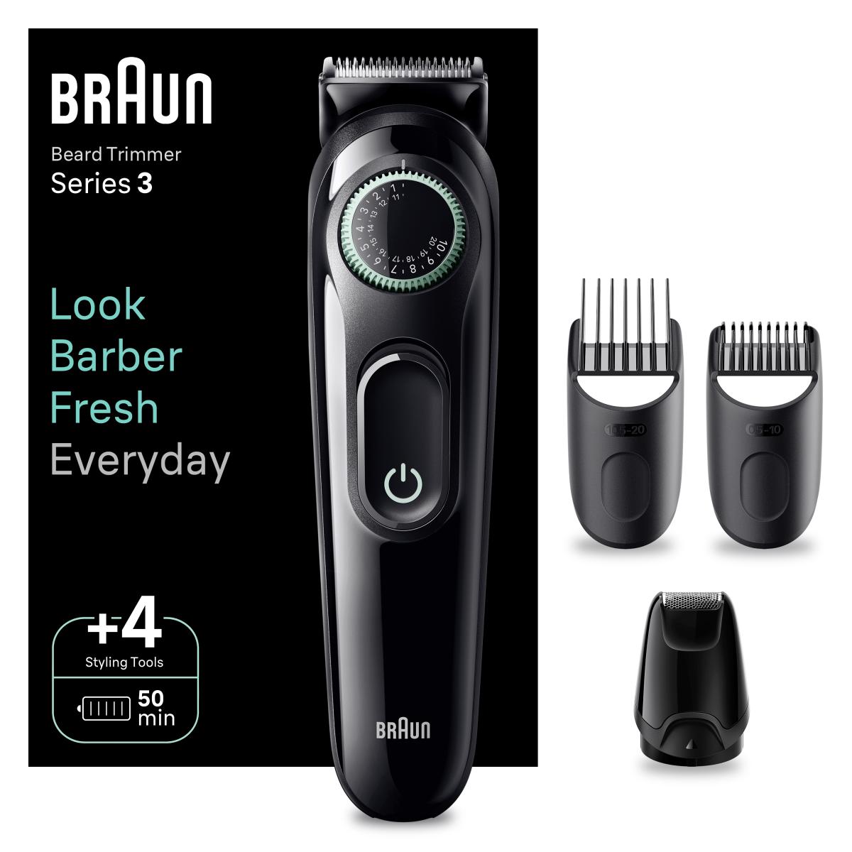 BARBERO BRAUN BT3421 2 ACCESORIOS