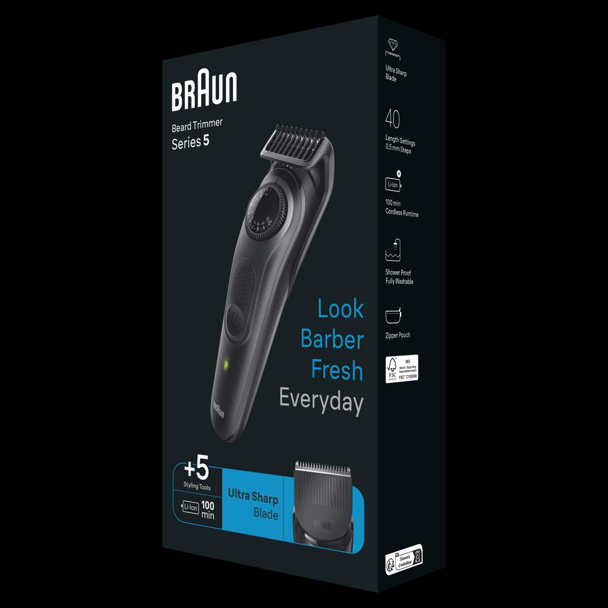 BARBERO BRAUN BT5420 4 ACCESORIOS