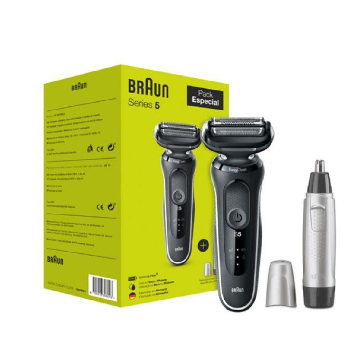 AFEITADORA BRAUN 51W100 SERIE 5 + EN 10