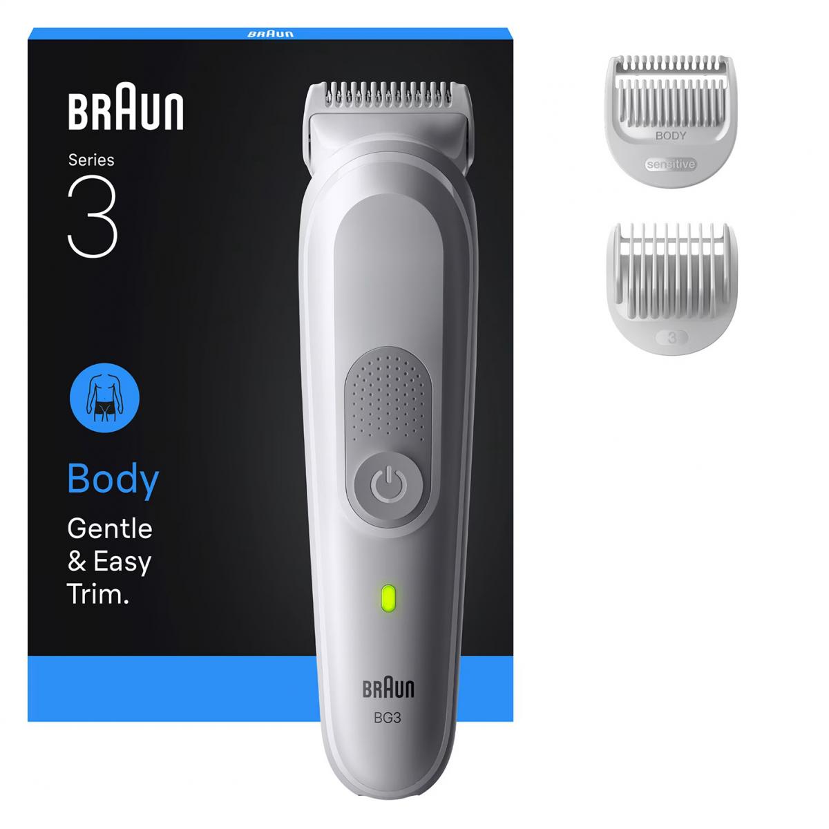 AFEITADORA CORPORAL BRAUN BG3530 S3 ESSENTIAL AUT.80MIN