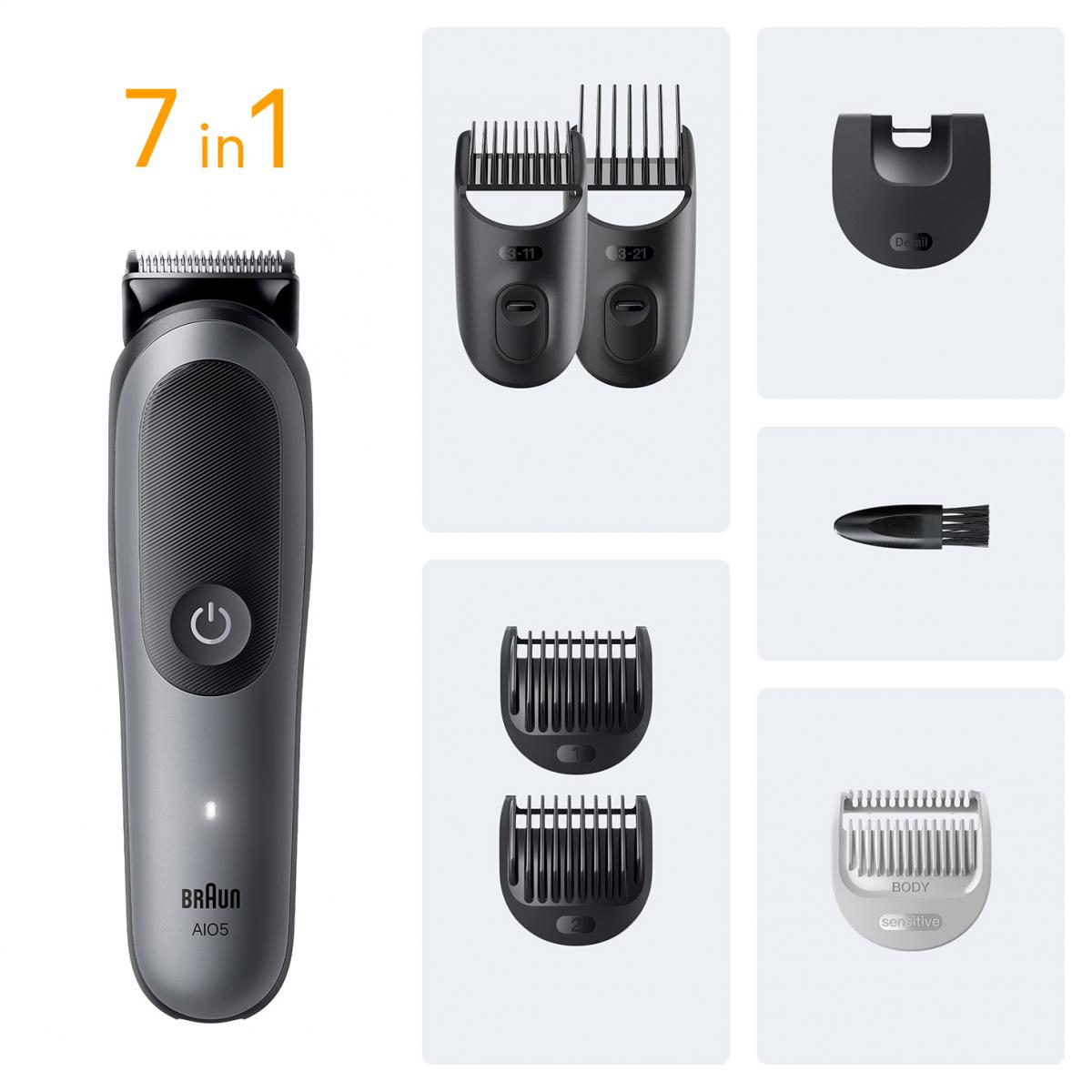 BARBERO-CORTAPELO BRAUN AIO5520 S5 GROCERY 7EN1 AUT.120MIN