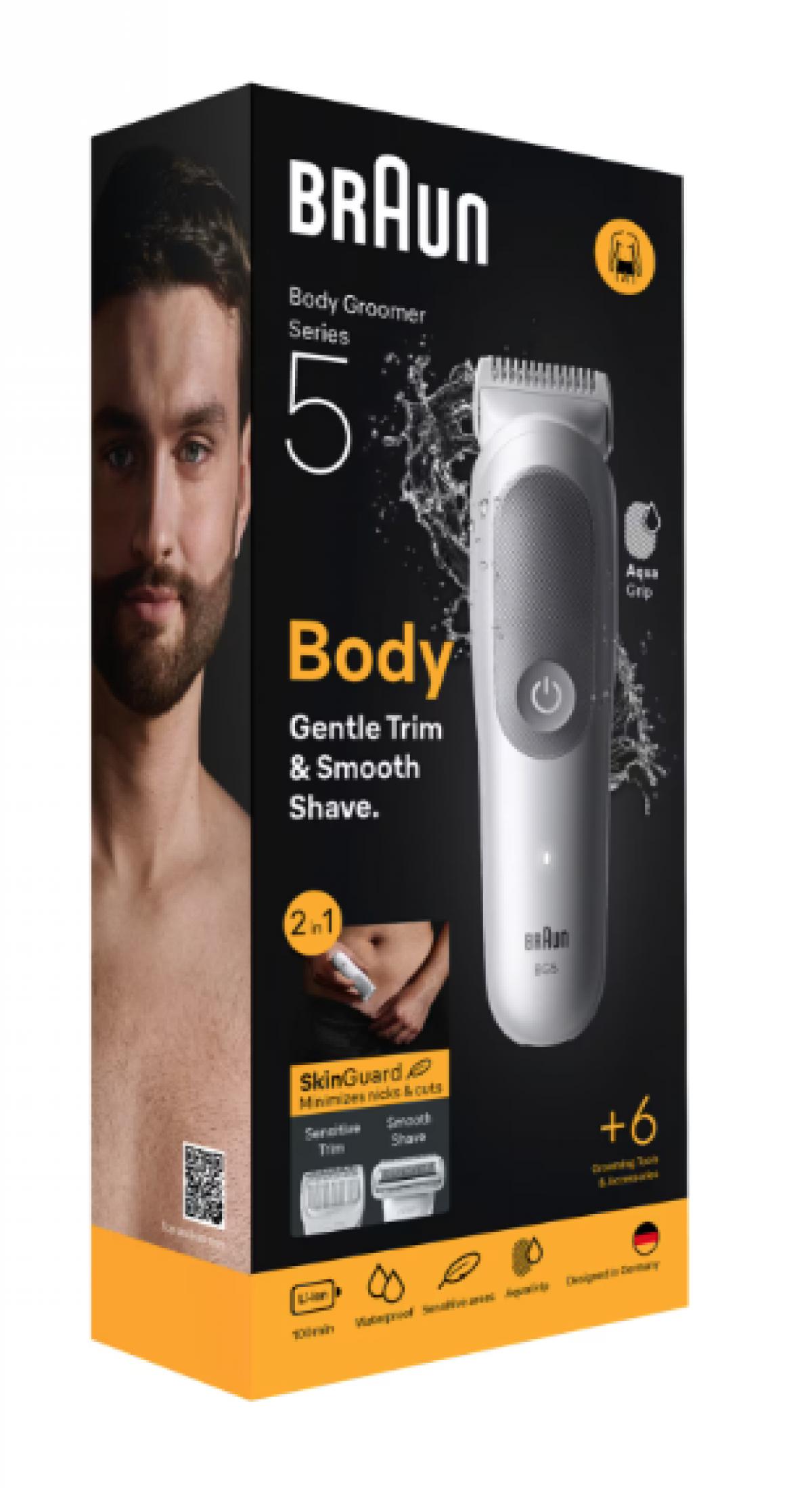 AFEITADORA CORPORAL BRAUN BG5550 S5 ALL IN AUT.100MIN