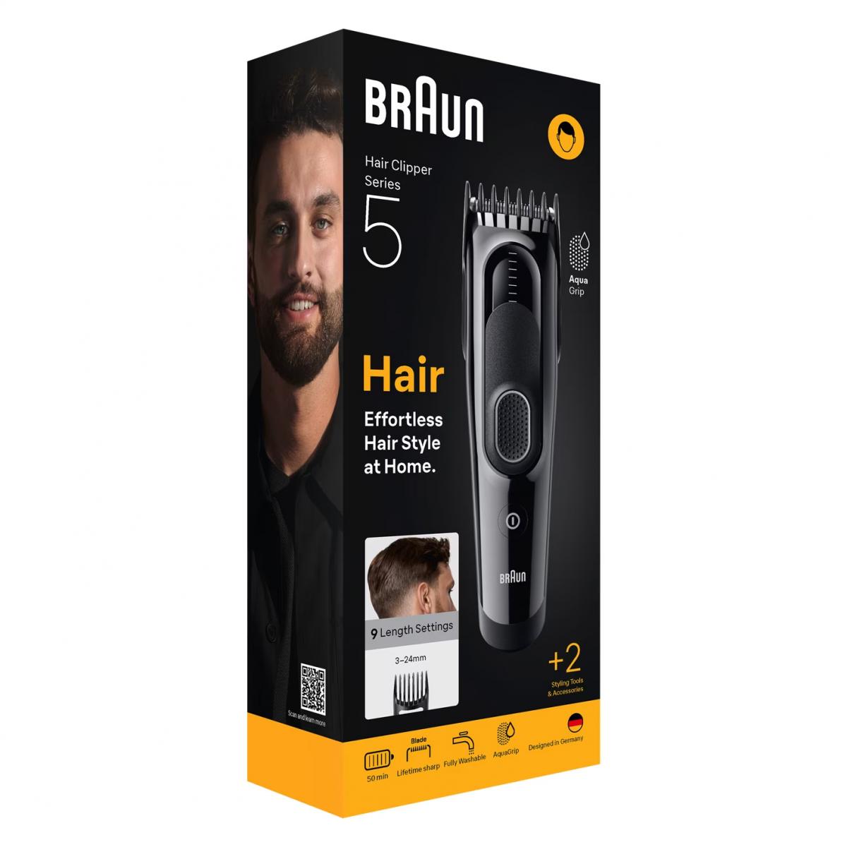 CORTAPELOS BRAUN HC5510 S5 GROCERY 9LONG. AUT.50MIN