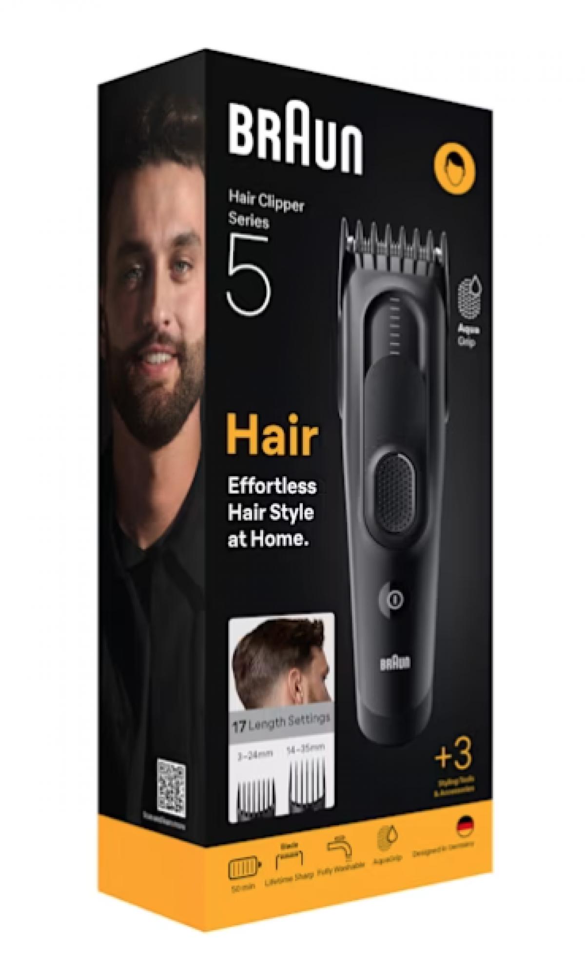 CORTAPELOS BRAUN HC5530 S5 ESSENTIAL 17LONG. AUT.50MIN