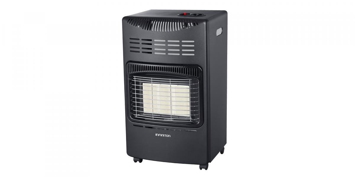 ESTUFA INFINITON HG114 INFRARROJOS NEGRA