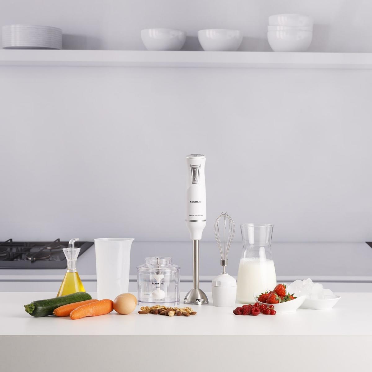 BATIDORA TAURUS BAPI 750 PURE PLUS INOX 916396000 750W COMPLETA