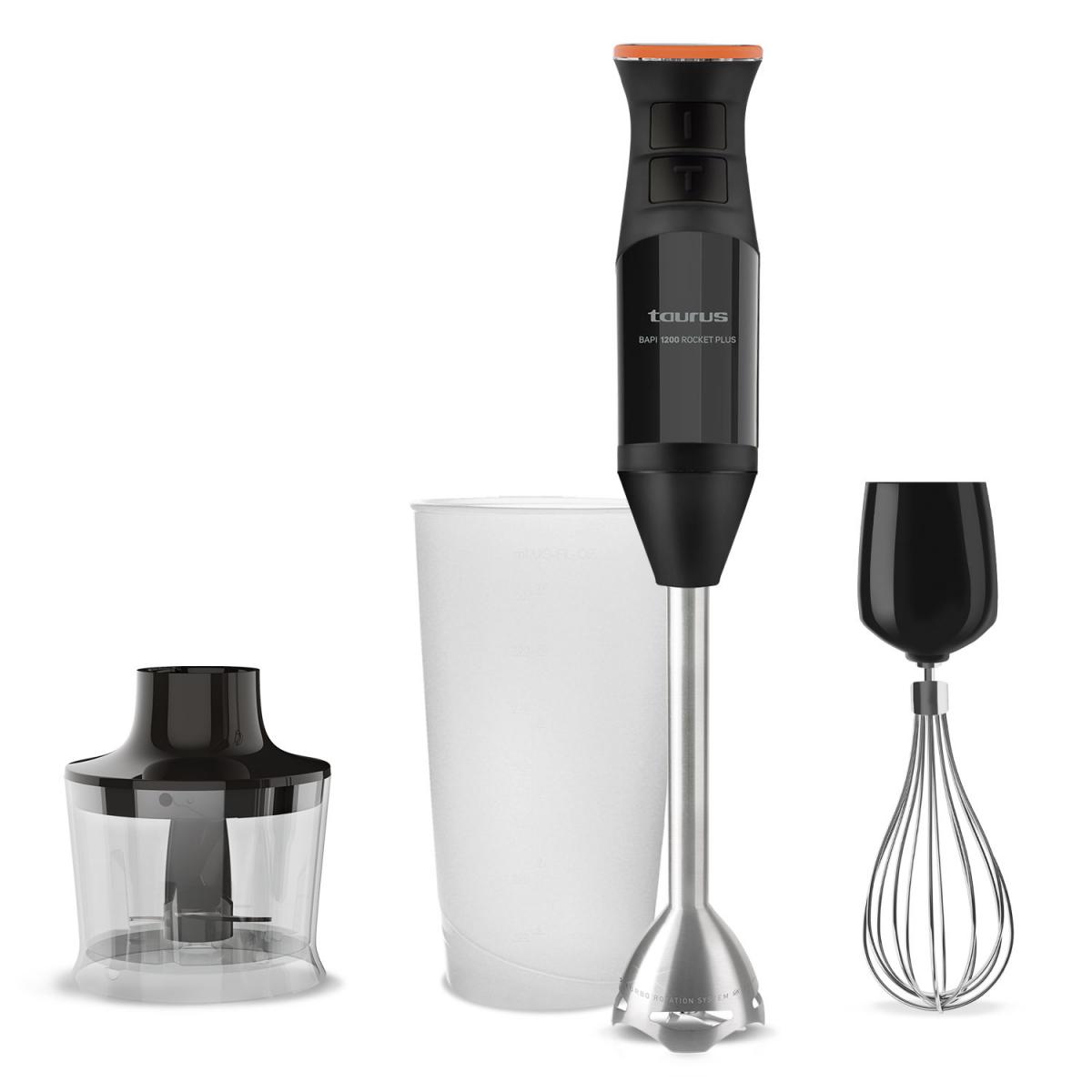 BATIDORA TAURUS BAPI 1200 ROCKET PLUS INOX 916395000 1200W COMPLETA