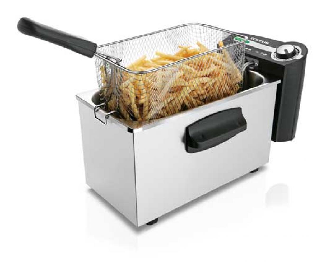 FREIDORA TAURUS PROFESIONAL 4 ACERO 4 L.