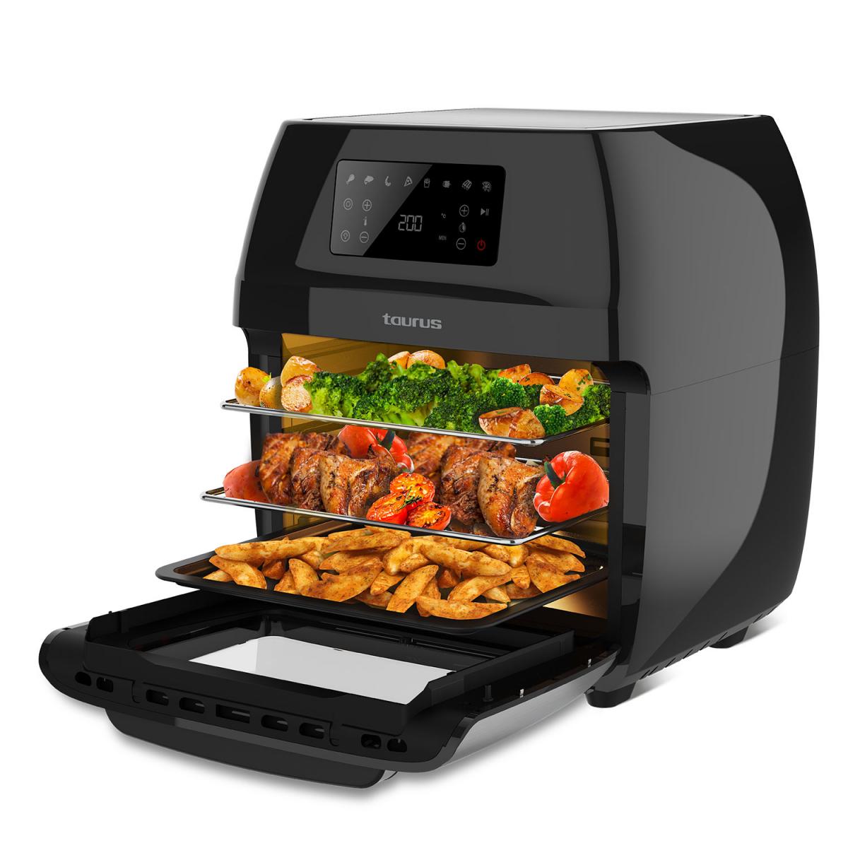 FREIDORA SIN ACEITE TAURUS AIR FRY DIGITAL GRILL 12L 973.981.000