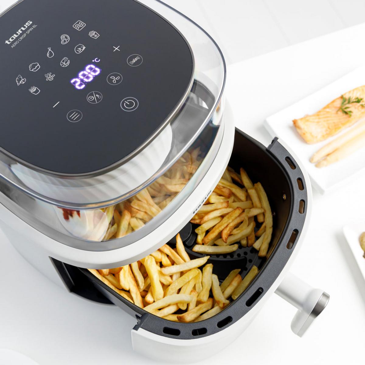 FREIDORA SIN ACEITE TAURUS AF1501D 6L AUTOREMOVEDOR