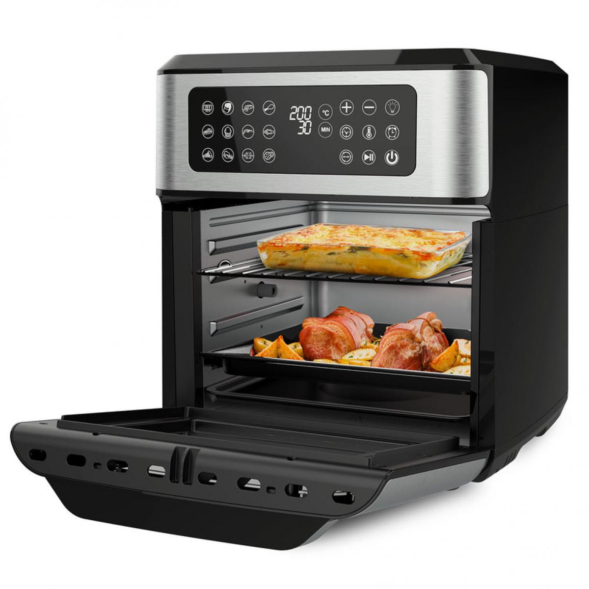 FREIDORA AIR FRYER TAURUS DIGITAL GRIL 12C 973991000 1800W 12L TIPO HORNO