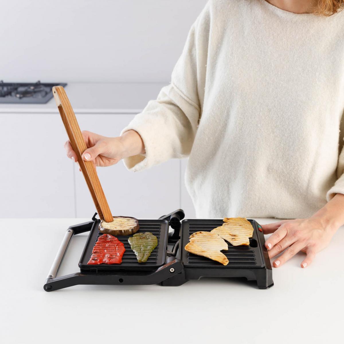 GRILL TAURUS MYGRILL LEGEND 23X14 1000W INOX APERTURA 180º 968146