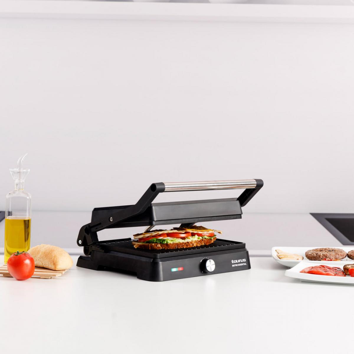 GRILL TAURUS GR2402X 968149000 BISTRO ESSENTIAL 2EN1 29X23 2600W