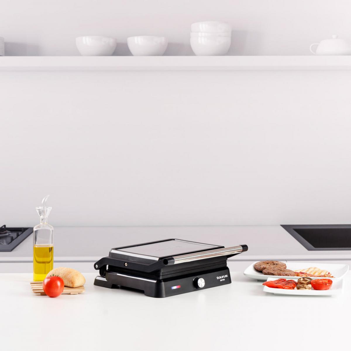 GRILL TAURUS 968148000 GR2400X BISTRO 2600W 29X23 APERT.180º