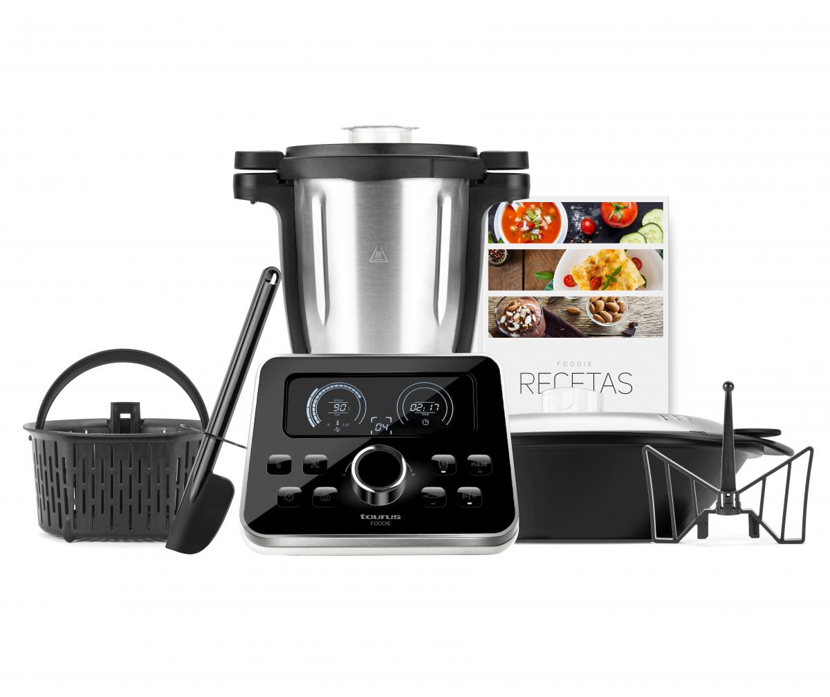 ROBOT COCINA TAURUS FOODIE 3L MULTIF.PANTALLA LCD