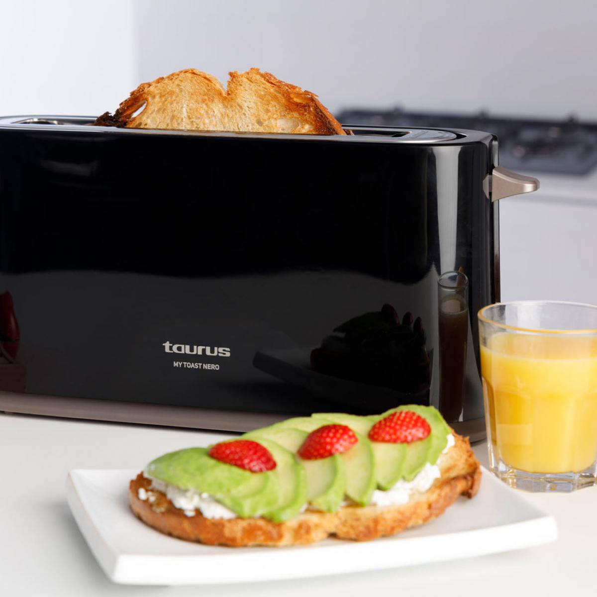 TOSTADOR TAURUS MYTOAST NERO LARGO NEGRO 1 RANURA 960684000
