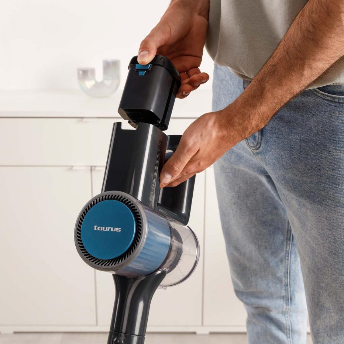 ASPIRADOR ESCOBA TAURUS 948078000 HOMELAND IDEAL TOUCH 25,2V AUT.35MIN