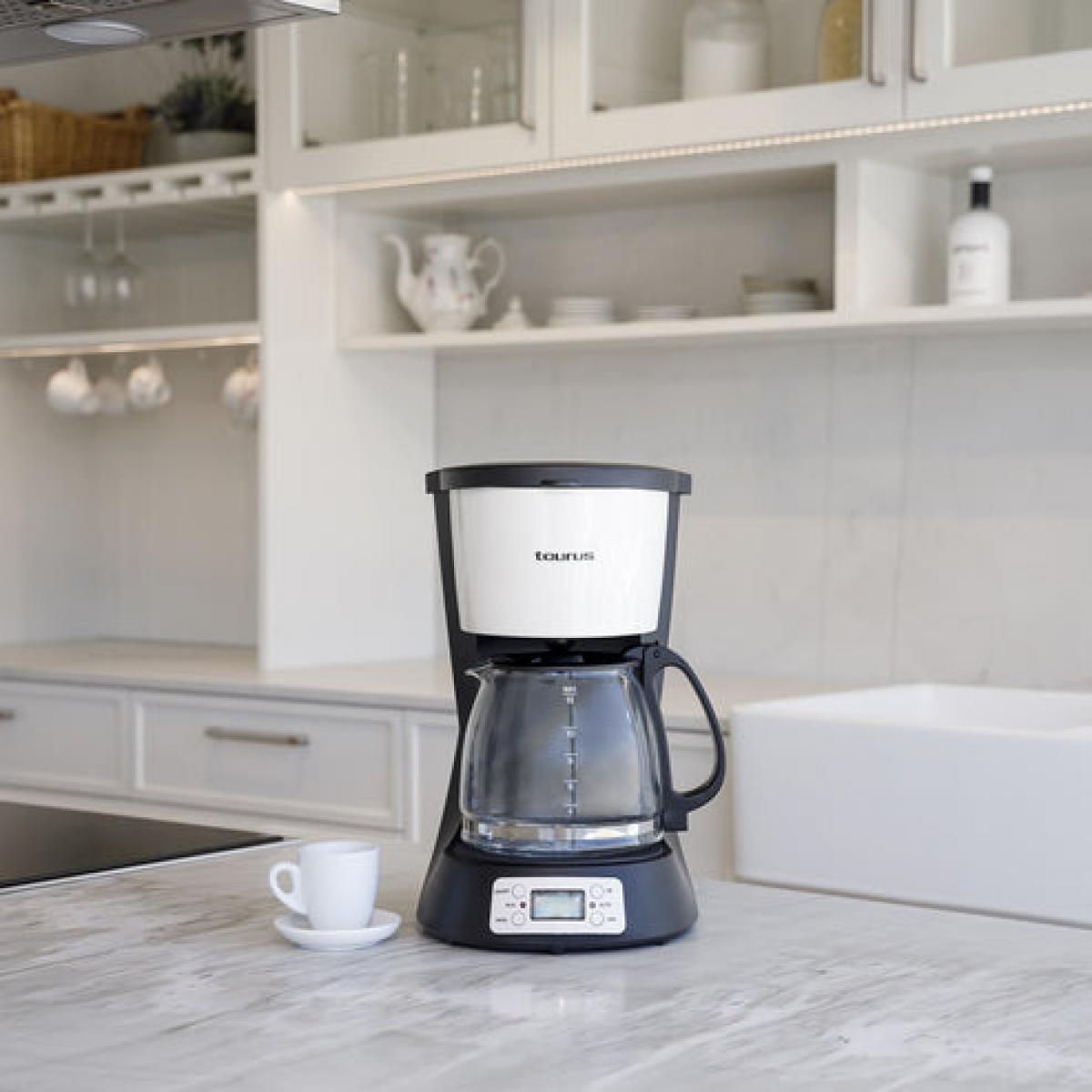 CAFETERA GOTEO TAURUS VINTAGE DIGITAL CREAM 12T 920.629.000