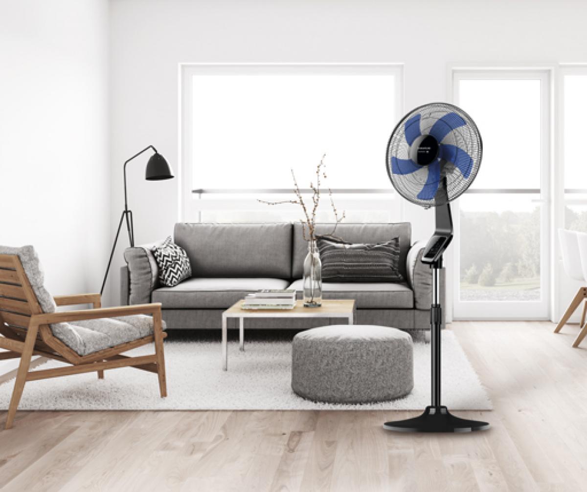 VENTILADO.PIE TAURUS BOREAL 16CR DIG.5ASP.40CM 50W