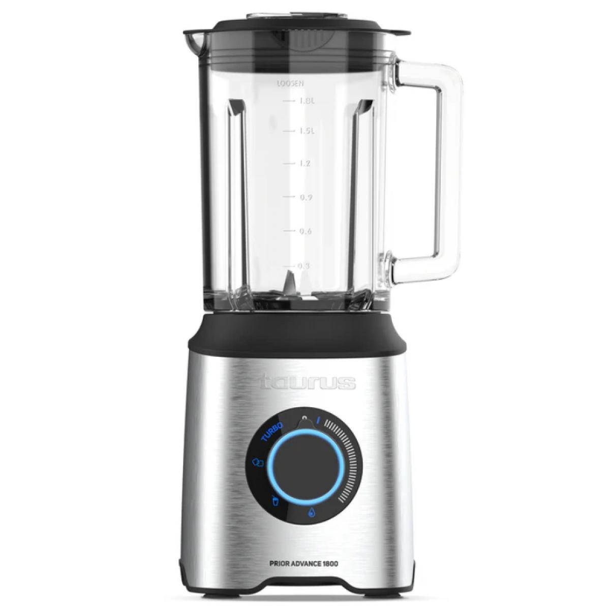 Taurus Blender Prior Advance 1800 - 1800W Met 2L Glazen Kan En Touchbediening