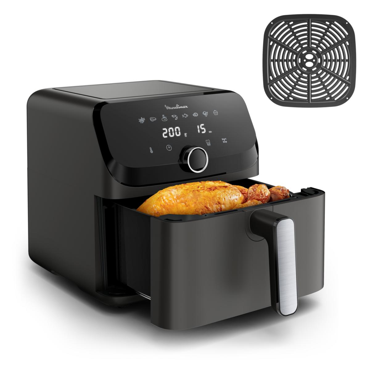 FREIDORA SIN ACEITE MOULINEX EZ855HF0 EASY FRY MEGA 7,5L 2020W