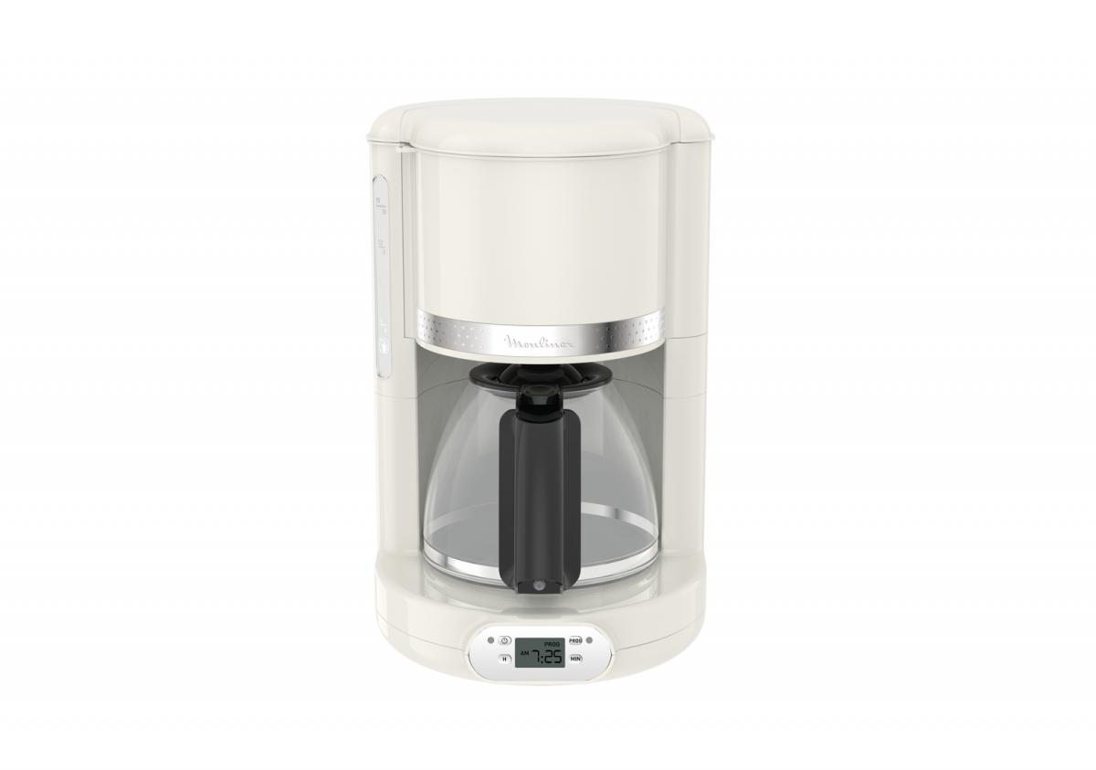 CAFETERA GOTEO MOULINEX FG381A10 SOLEIL 1,25L 10-15T JARRA CRIST.