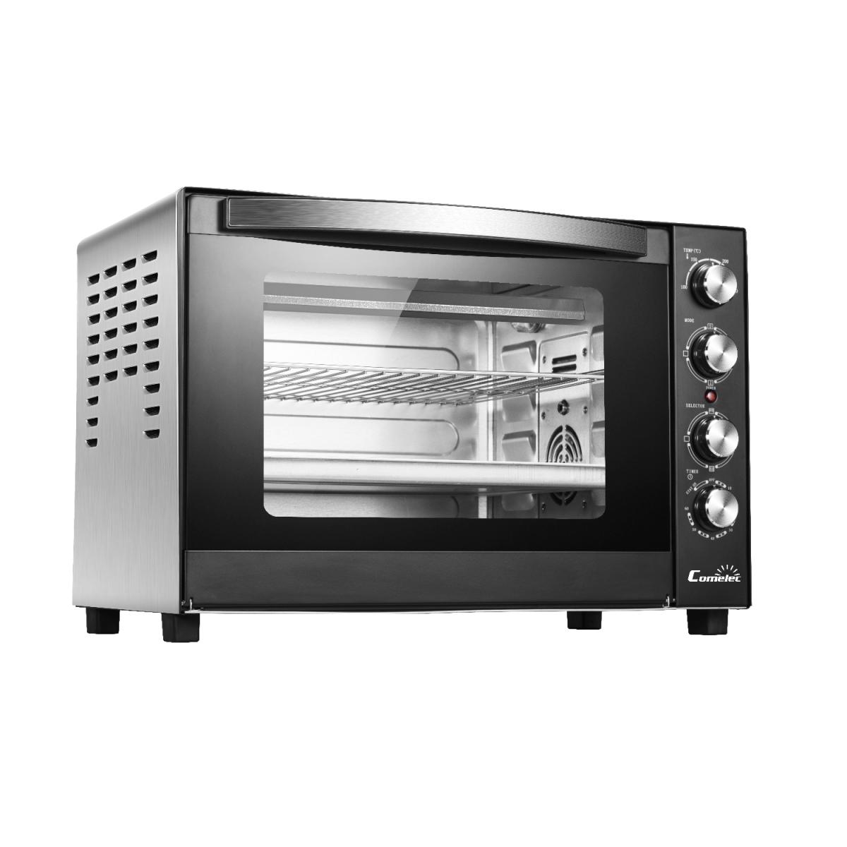 HORNO COMELEC HO4804ICRL 48L CONVECC.RUSTE.LUZ INOX A13 TEFLON RESIS.M