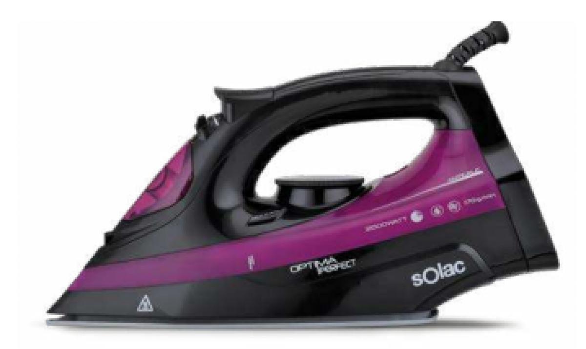 PLANCHA SOLAC PV2114 S91867000 OPTIMA PERFECT 2600W CERAMICA