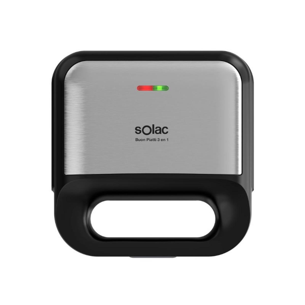 SANDWICHERA-GOFRERA-GRILL SOLAC SD5060 3EN1 750W S96804300